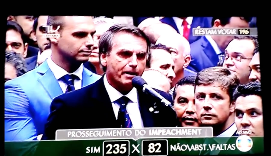 Bolsonaro. Na mira da OAB, o deputado pode ter o mandato cassado.