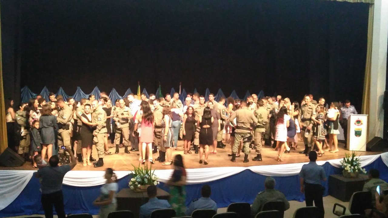 Formatura dos novos Sargentos do 6° Batalhão da Polícia Militar do Estado do Acre no Juruá