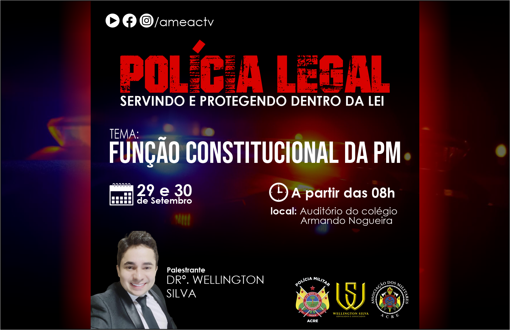 POLÍCIA LEGAL servindo e protegendo dentro da lei