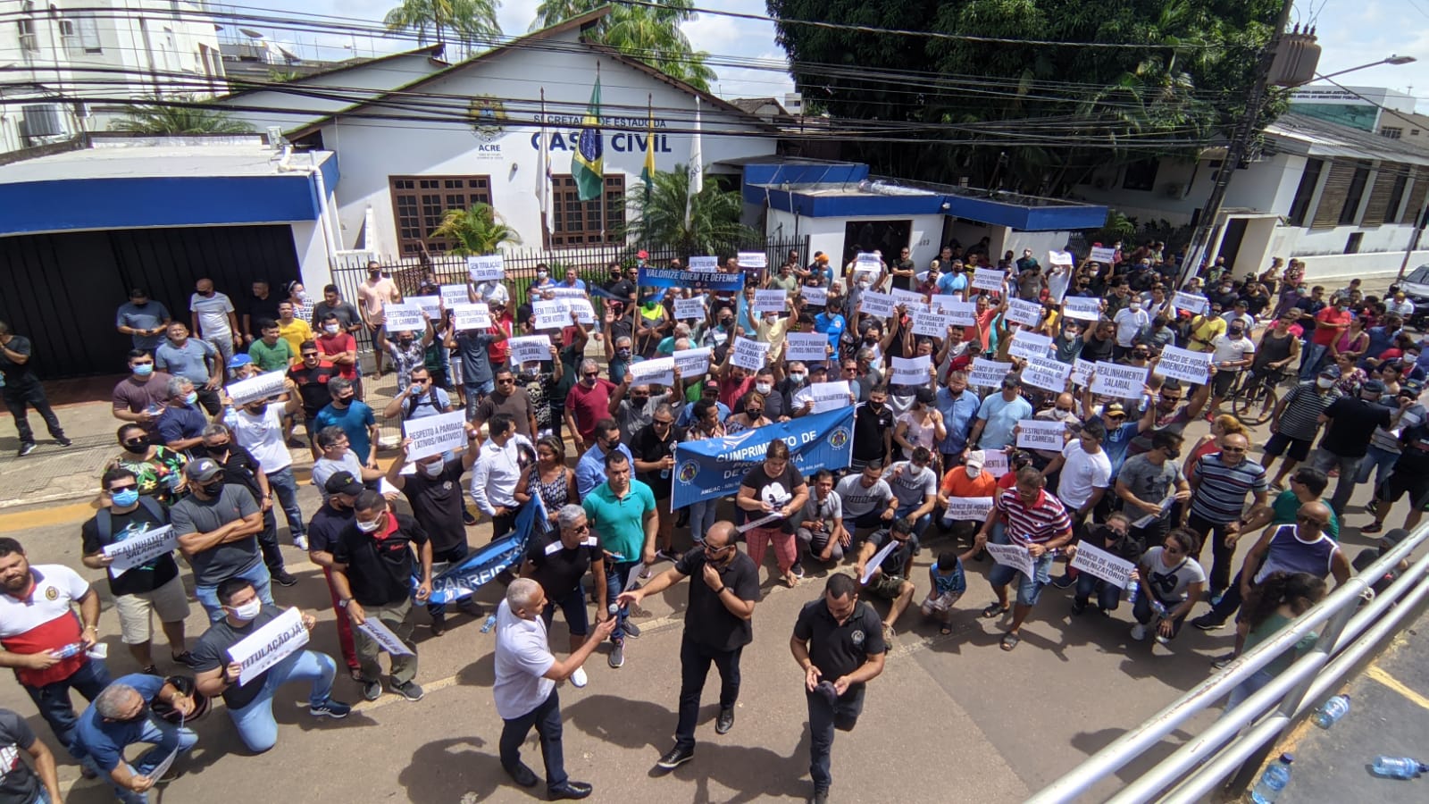 Associações fazem novo manifesto e com adesão crescente marca outro para 24 de fevereiro, e inicia visitação as Unidades Militares para início da Operação Cumprindo a Lei