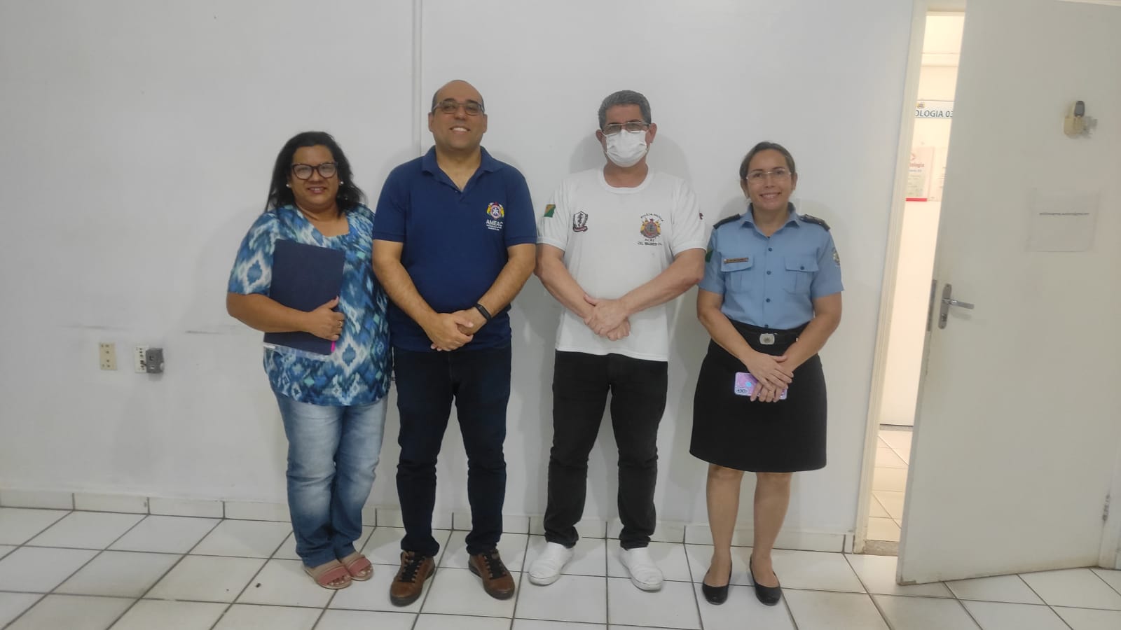 Diretoria da AME participa de reunião na Policlínica