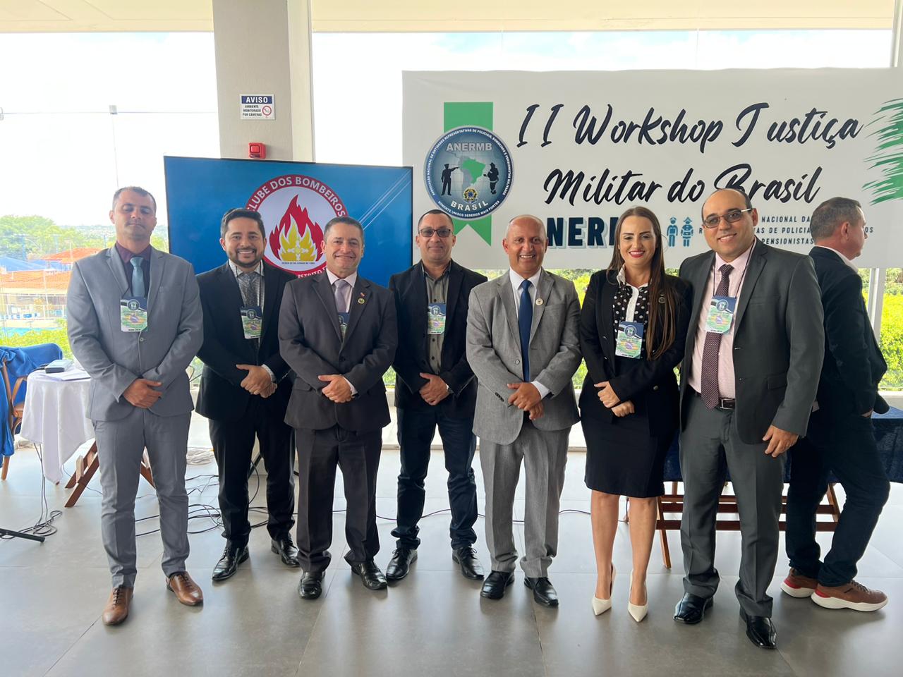 II Workshop: Justiça Militar do Brasil da Associação Nacional de Entidades Representativas de Militares e Bombeiros (Anermb) em Brasília.