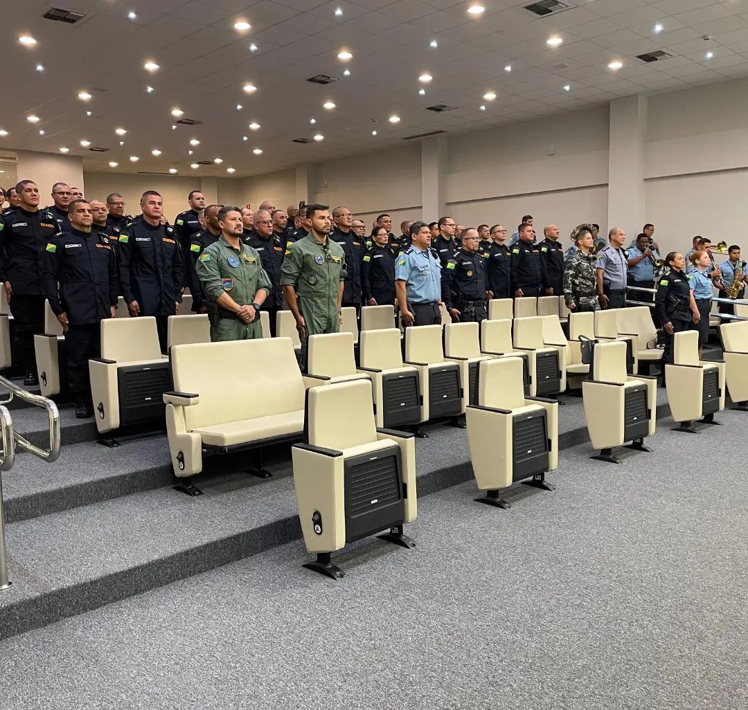 Aula inaugural do Curso de Habilitação de Oficiais Administrativos (Choa) da Polícia Militar do Acre