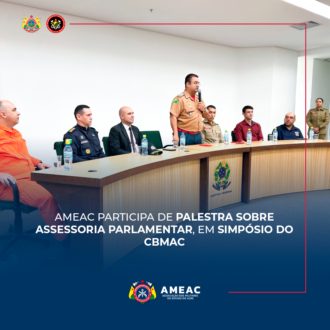 Ameac participa de palestra sobre Assessoria Parlamentar, em simpósio do CBMAC