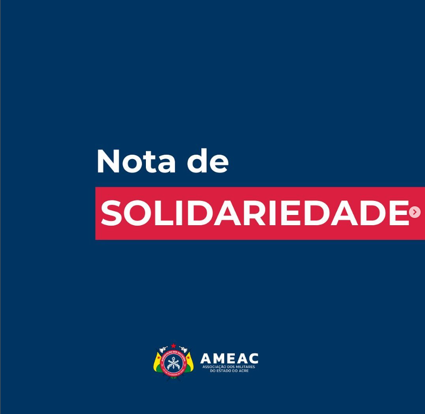 Nota de Solidariedade