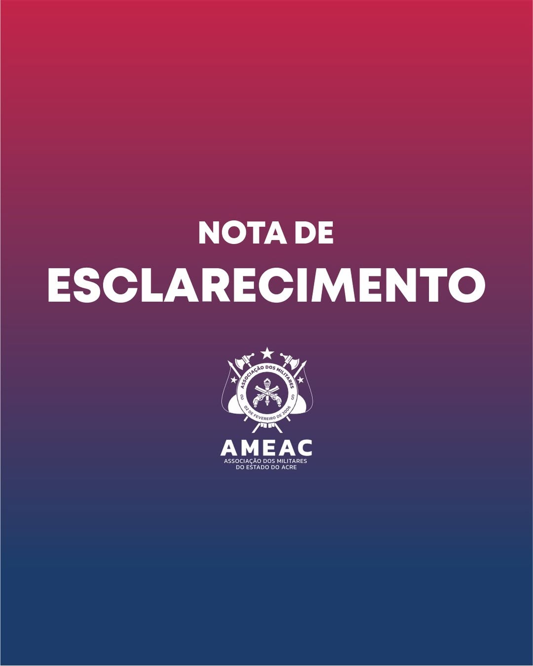 Nota de Esclarecimento