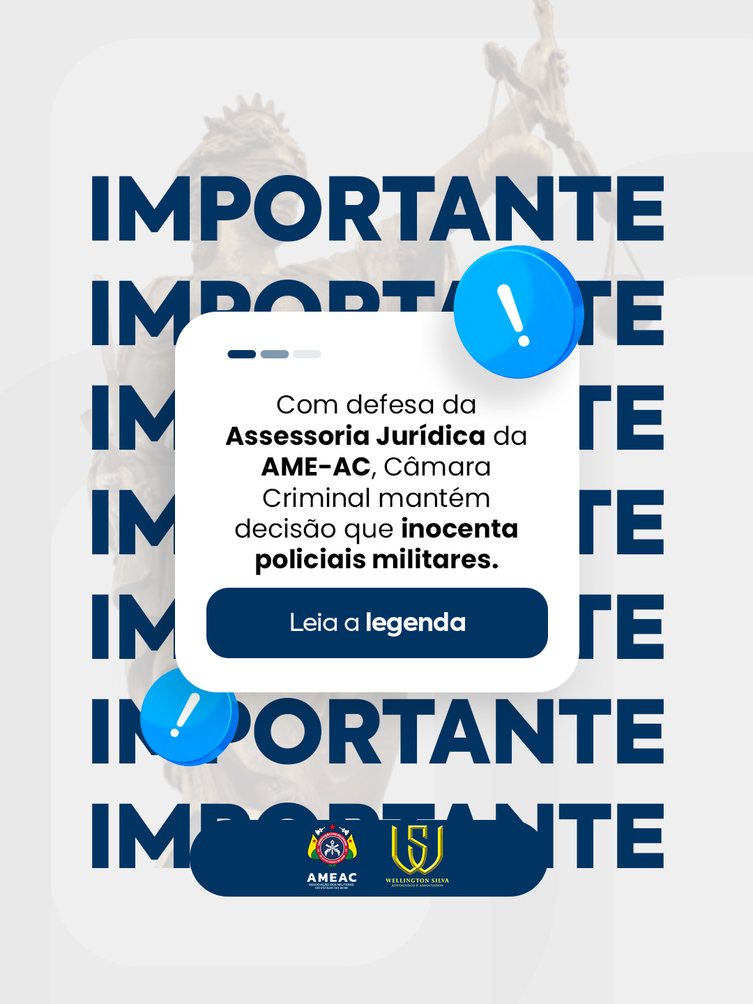 Com defesa da Assessoria Jurídica da AME-AC, Câmara Criminal mantém decisão que inocenta policiais militares