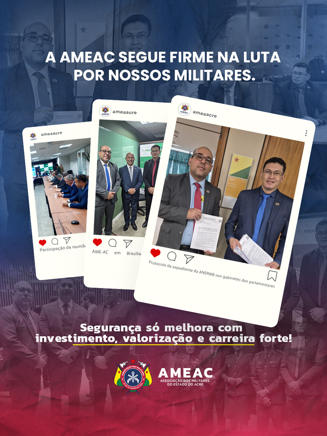 AME-AC reforça atuação nacional na ANERMB e leva propostas da PEC 18 à bancada federal do Acre