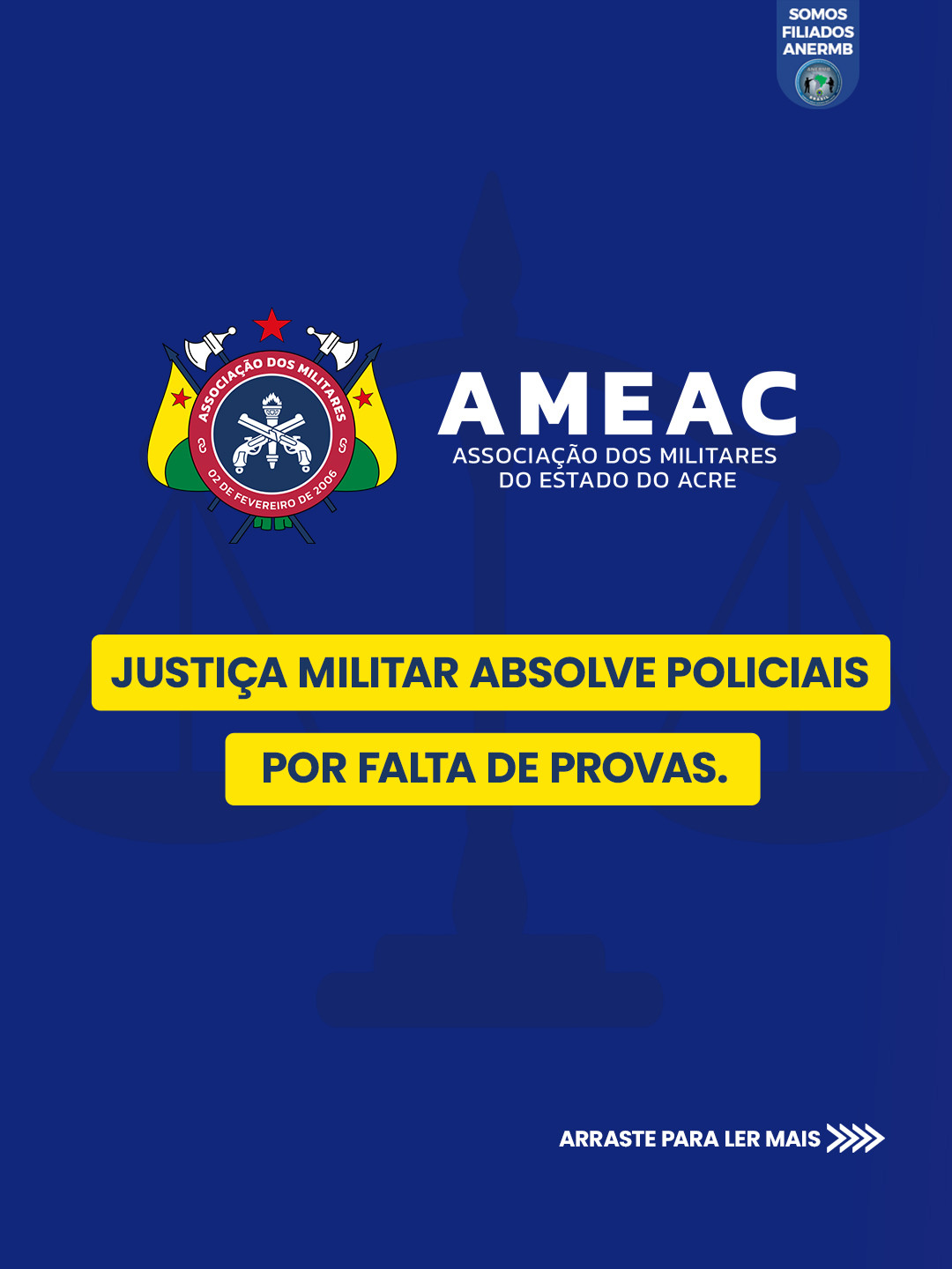 Justiça Militar absolve policiais por falta de provas