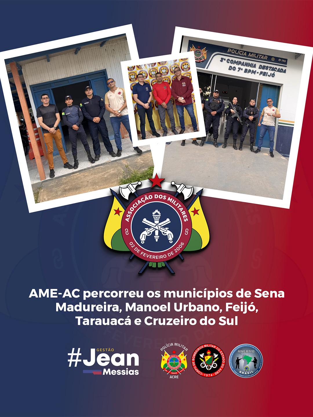 Presença e contato direto com a tropa 🤝